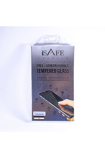 I SAFE واقي شاشة زجاجي عالي الدقة من ISAFE لهاتف آيفون 11 برو ماكس - حماية لل...