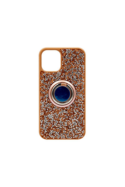 I SAFE ISAFE BLING RING HARD COVER IPHONE 12 MINI ROSE GOLD