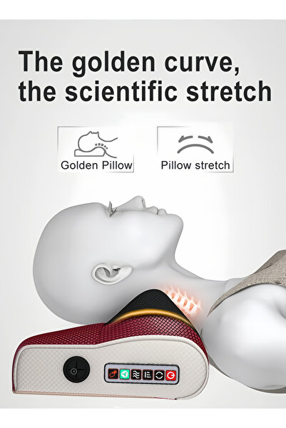 Leon Lifestyle Electric neck and shoulder massage pillow with heat, a comfort...