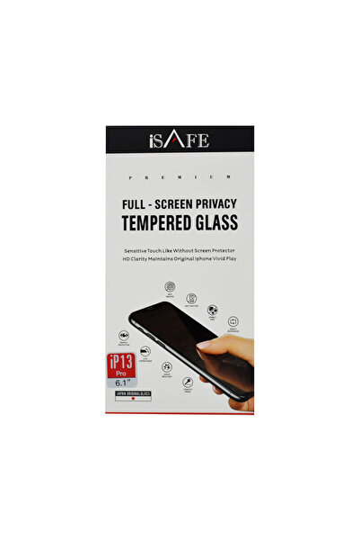 I SAFE واقي شاشة زجاجي عالي الدقة من ISAFE لهاتف آيفون 13/13 برو - حماية للخص...