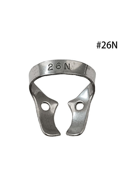 Choice1 26N Dental Dam Clamps Endodontic Restorative Barrier Clips Stainless ...