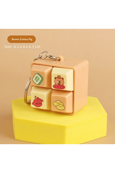 Choice Khaki1 New Cartoon Fidget Keychain Keys Button Keycap Keyboard Caps DI...