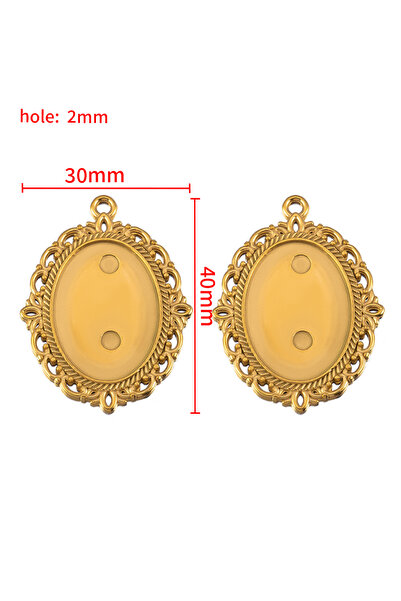 Choice قطعة واحدة، 3 قطع، صواني فارغة من الفولاذ المقاوم للصدأ بتصميم قلب دائ...