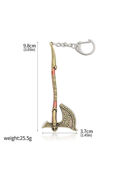 Choice23 K00681-01 سلاسل مفاتيح لعبة إله الحرب 5: مطرقة ثور ميولنير، شفرات كر...