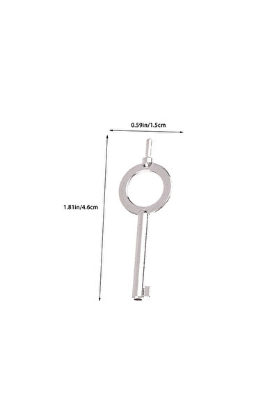 Choice 1 NEW Universal Handcuff Key Set 2pcs, American Style Flat Key for Law...