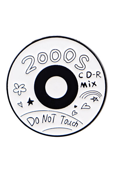 Choice 3 دبابيس بروش عتيقة من عام 1985، مصنوعة من شريط لاصق ومينا، تُستخدم كد...