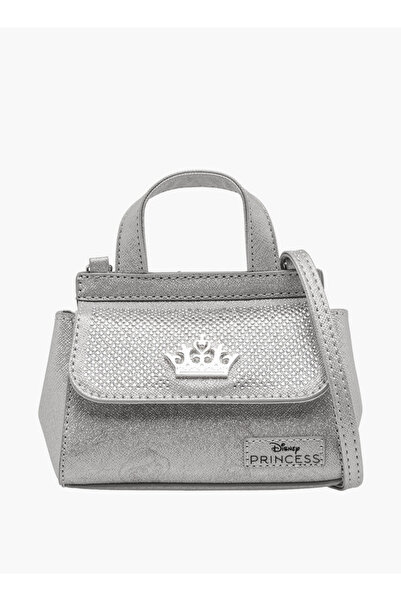 Disney Embellished Crossbody Bag with Flap Closure - H 12 x W 11 x D 6 cms