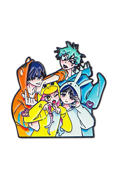 Choice 7 دبابيس مينا كورية على شكل نمر وغراب كرتوني، مناسبة للمعاطف، دبابيس ن...