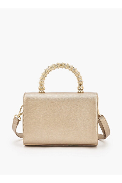 Flora Bella by Shoexpress Logo Embellished Crossbody Bag with Detachable Stra...