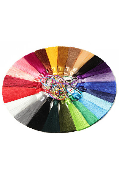 Choice Random 10pcs Mixed 10pcs 8cm Colorful Tassels for Jewelry Making Findi...