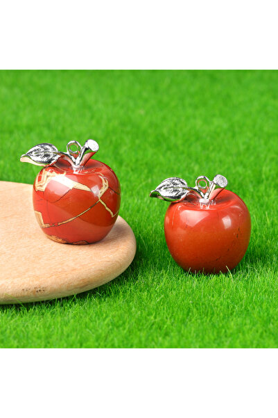 Choice قلادة من حجر الريدستون الطبيعي، قطعة واحدة، مقاس 16×20 مم، على شكل قلا...