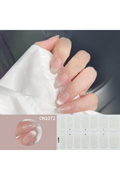 Choice ملصقات أظافر متدرجة باللون الأزرق السماوي ON1072، ملصقات أظافر ثلاثية ...