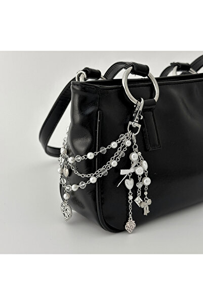 Choice M00098 SHIXIN Fashion Imitation Pearl Acrylic Keychains Women Sweet Lo...