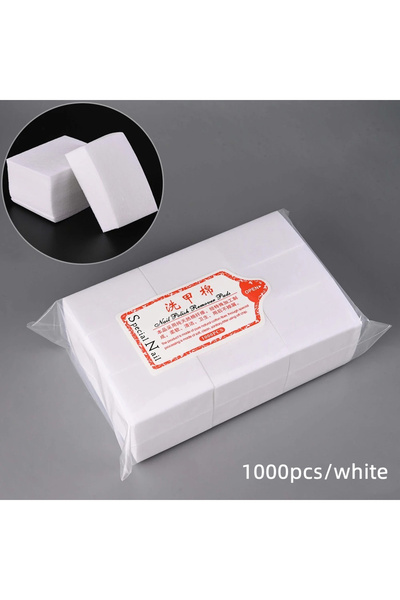 Choice قطن أبيض 1000 قطعة، متوفر بأحجام 1000/630/540/100 قطعة، خالٍ من الوبر،...