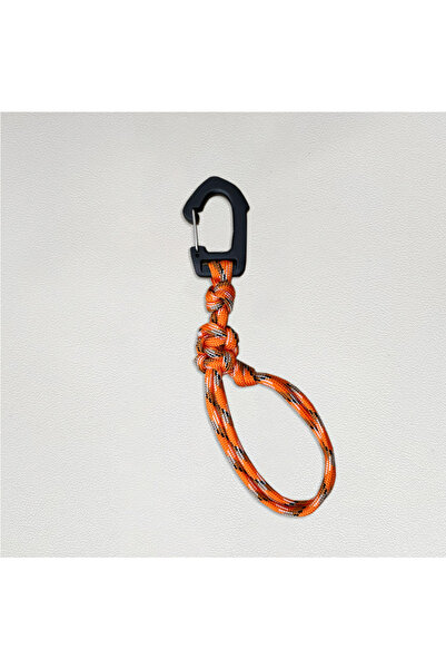 Choice مشبك زجاجة ماء برتقالي متعدد الوظائف قابل للتعديل، مشبك تعليق للمفاتيح...