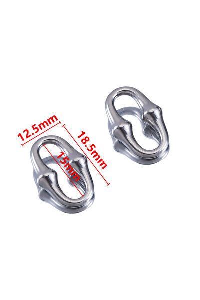 Choice 2pcs 1 2pcs Stainless Steel Bone Joints Pendants for DIY Bracelets Nec...