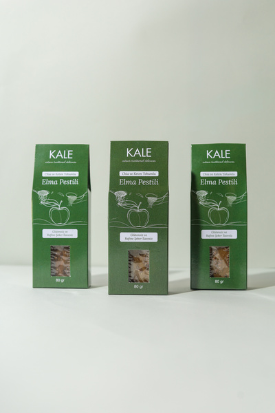 Kale Pestil & Köme 3 Pieces of Gluten-Free and No Added Sugar Chia and Flax S...