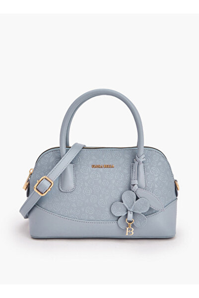 Flora Bella by Shoexpress حقيبة كروسبودي مزخرفة بنقوش زهرية مع تفاصيل ساحرة -...