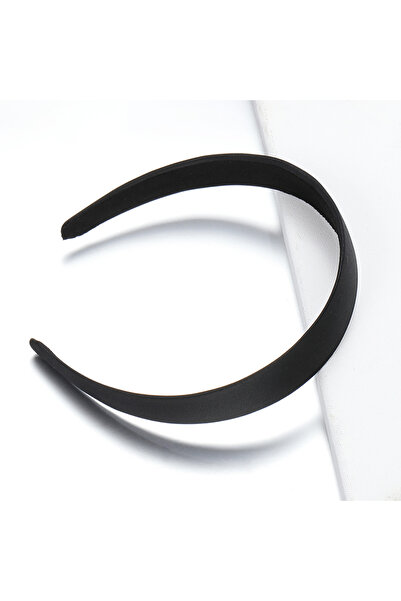 Choice 2.5mm width 1PC Black Full Wrap Cloth Plastic Headband 1.5-4mm Wide He...