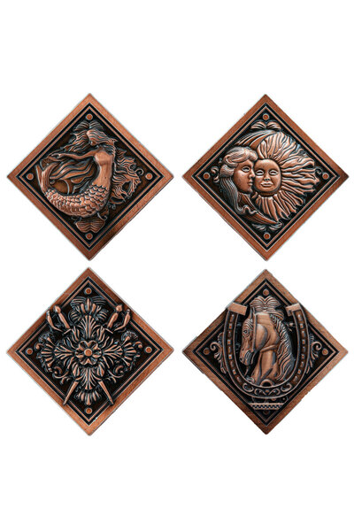 Choice 4PCS Game Resident Evil VIII Commemorative Coins Mermaid Sun and Moon ...