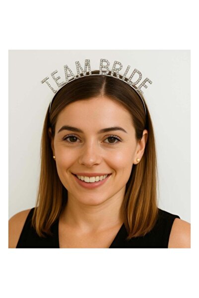 FREEDOM STOREE Ασημί Στέμμα Νύφης Team Πλαστικό – Στέμμα Νύφης και Παρανύμφου