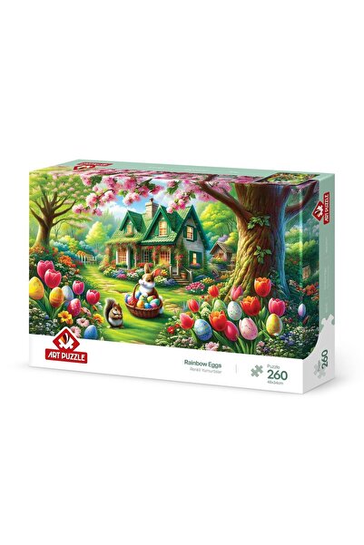 Art Puzzle لغز البيض الملون 260 قطعة