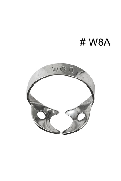 Choice4 W8A Dental Dam Clamps Endodontic Restorative Barrier Clips Stainless ...