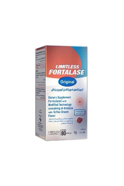 LIMITLESS NATURALS Limitless Fortalase Original Syrup 80ml