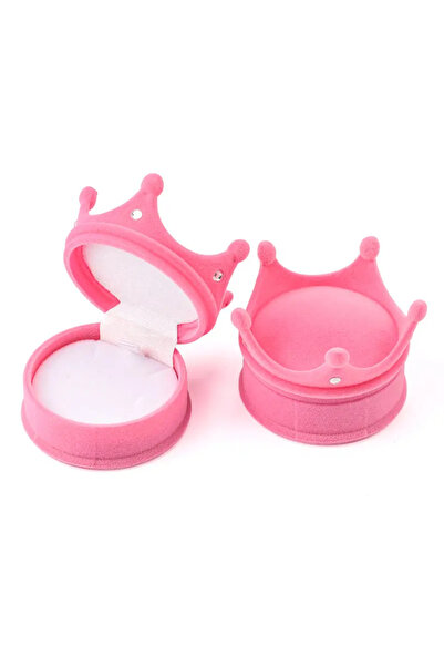 Choice علبة مجوهرات مخملية رائعة من قطعة واحدة، لون وردي، علبة خواتم زفاف، عل...