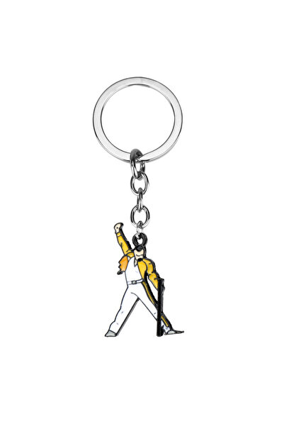 Choice K904 Queen Freddie Mercury Classic Rock Star Metal Pendant Necklace Ke...