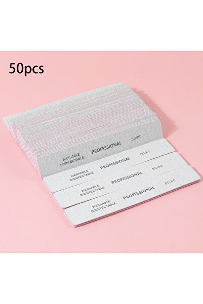 Choice 50pcs 80 80 Grit 5/25/50PCS Professional Nail Files 80 80 EVA Thickene...
