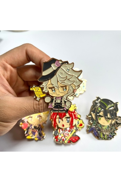 Choice مجموعة دبابيس تشيبي من سلسلة تويستد وندرلاند، هدية تذكارية فاخرة وعالي...