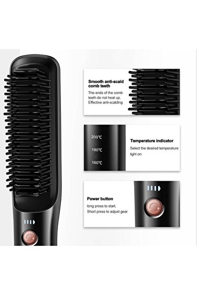Generics Aroura Premium Hair Straightening Brush