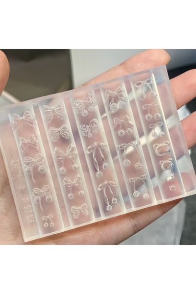 Choice ML-17 سلسلة رقيقة على شكل ندفة ثلجية شتوية، فيونكة مخملية على شكل نجمة...