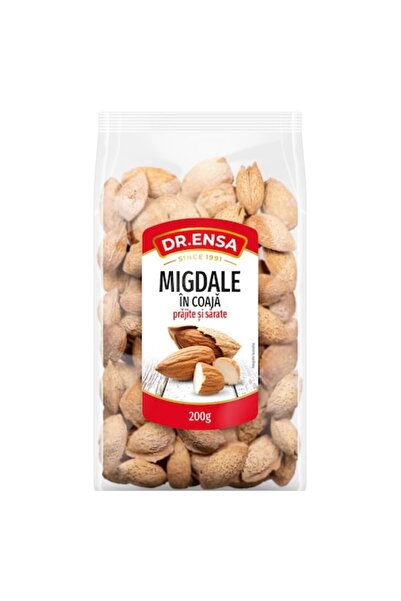 Dr.Ensa Migdale prăjite și sărate în coajă 200g