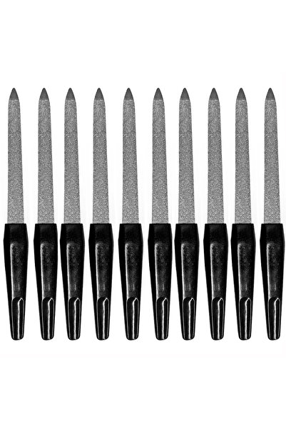 Choice 10pcs Black 10pcs DIY Nail Art Professional Nail File Metal Nail File ...