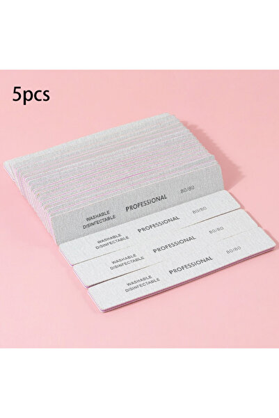 Choice 5pcs 80 80 Grit 5/25/50PCS Professional Nail Files 80 80 EVA Thickened...