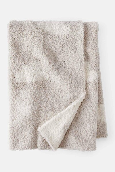 Carter's Unisex Çocuk Desenli Yumoş Battaniye Bej