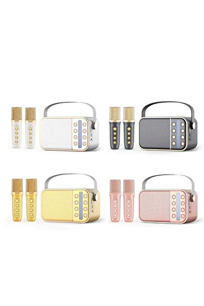 Smartberry Mini Portable Karaoke Speaker for Kids & Adults – With 2 Microphon...