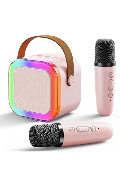 earss All-in-One Portable Karaoke Speaker with 2 Microphones