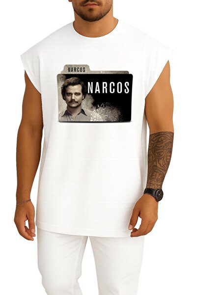 Bahriyeli Collection Oversized Narcos 2 Chest Printed Athlete