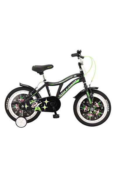 Salcano Badboy 20 Jant Vitessiz V Fren Çocuk Bisikleti Aksesuarlı Siyah Yeşil