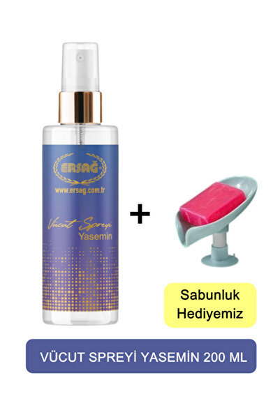 Ersağ Vücut Spreyi Yasemin 200 ml + ( Sabunluk Hediyemiz ) 621-13