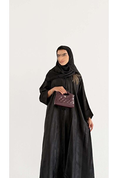 AYA MW1884 - Jacquard Abaya with an Asian Style