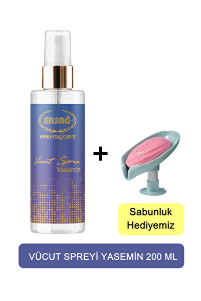 Ersağ Vücut Spreyi Yasemin 200 ml + ( Sabunluk Hediyemiz ) 621-14