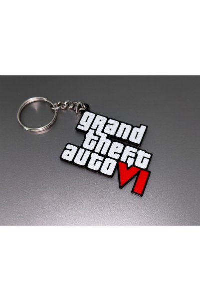 Figmentra Grand Theft Auto Vi (Gta 6) Special Design Collectible Keychain