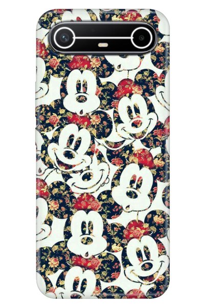 TECNO Spark Slim 5g Km9 Case Colorful Silicone Printed Tpu Mouse