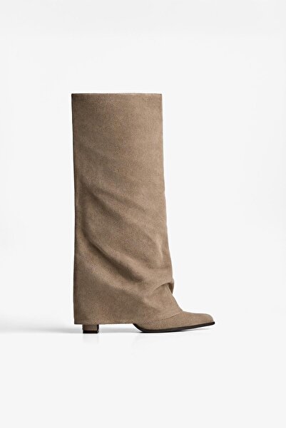 Bershka Topuklu pantolon çizme