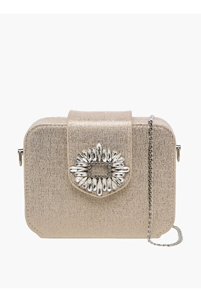 Celeste Embellished Clutch with Chain Strap Ramadan Collection