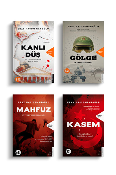 Destek Yayınları Eray Hacıosmanoğlu Araştırma Serisi - Kasem - Kanlı Düş - Ma...